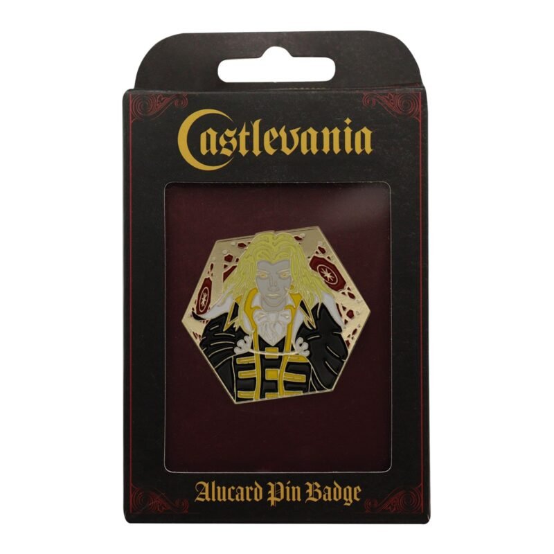Castlevania Alucard enamel pin badge