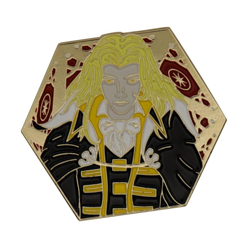 71PcjvoAlaL.jpg Castlevania Alucard enamel pin badge