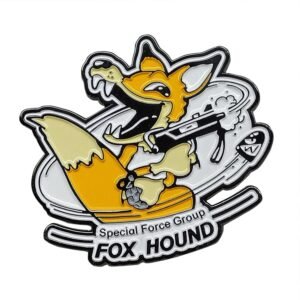 Metal Gear Solid pin badge