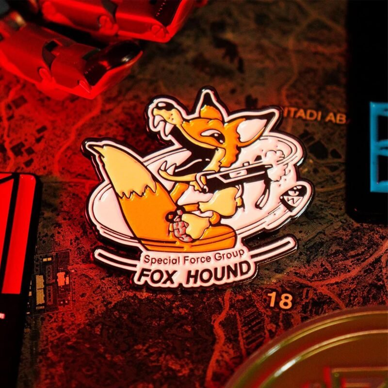 Metal Gear Solid pin badge