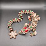 3D printed gingerbread articulated dragon