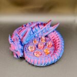 Dragon Nest Dice Guardian,DnD dice holder,Dice guardian,TTRPG dice display,Dungeon Master gift,abletop gaming décor
