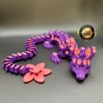 articulated cherry blossom dragon