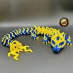 3D printed articulated Storm Dragon