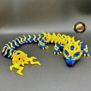 3D printed articulated Storm Dragon