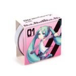 Hatsune Miku lip balm in a tin