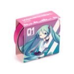 Hatsune Miku lip balm in a tin