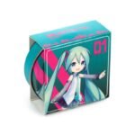 Hatsune Miku lip balm in a tin