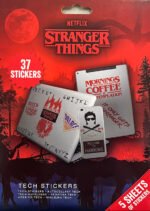 Stranger Things tech sticker pack