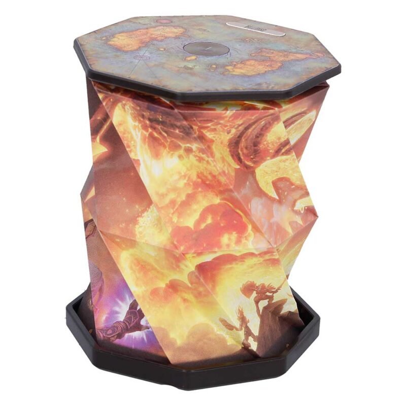 World of Warcraft Ragnaros foldable lamp,Ragnaros lamp,World of Warcraft lighting,WoW desk lamp,Gaming room décor,Blizzard merchandise