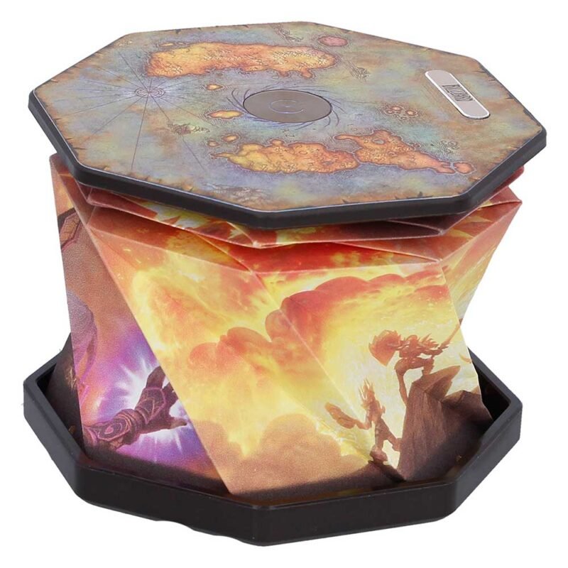 World of Warcraft Ragnaros foldable lamp,Ragnaros lamp,World of Warcraft lighting,WoW desk lamp,Gaming room décor,Blizzard merchandise