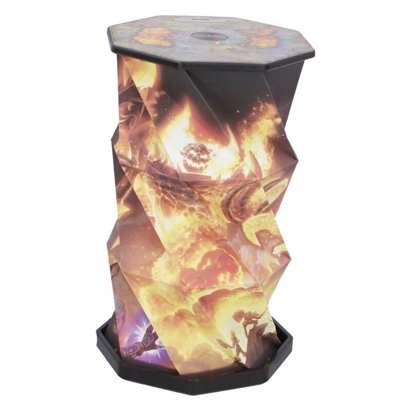 World of Warcraft Ragnaros foldable lamp,Ragnaros lamp,World of Warcraft lighting,WoW desk lamp,Gaming room décor,Blizzard merchandise