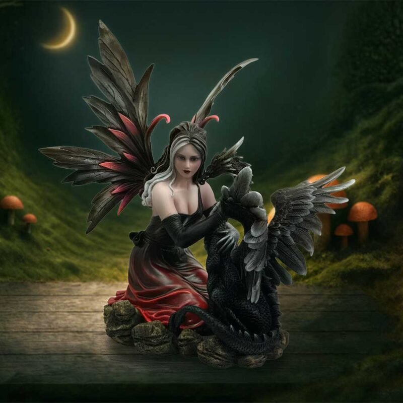 gothic fairy figurines