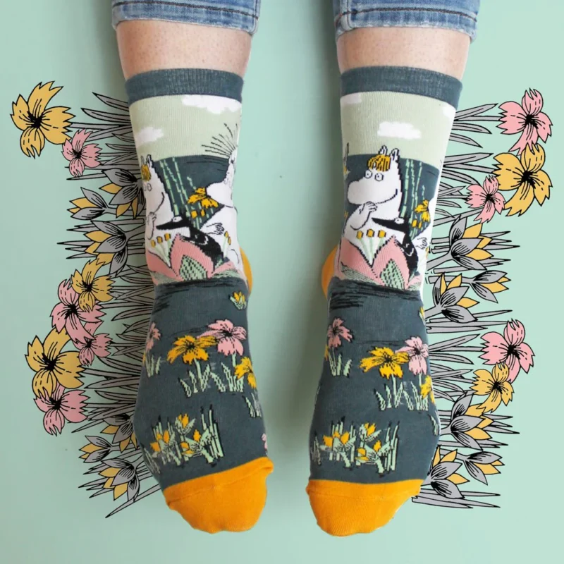 Moomin Lotus socks