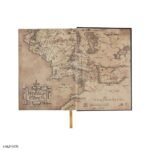 x_map5121_f Lord of the Rings notebook,Middle Earth notebook,LOTR journal,Lord of the Rings stationery,Tolkien notebook,fantasy notebook