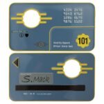 fallout 3 keycard replica,fallout metal replica collectible,fanatik fallout replica,fallout numbered collectible UK,vault-tec keycard prop
