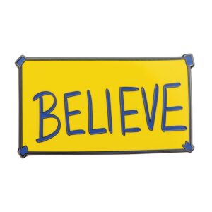 Ted Lasso Believe pin badge