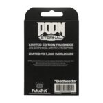 doom eternal pin badge,doom enamel pin badge,doom slayer pin badge,doom gaming merchandise UK,doom eternal limited edition merch,doom eternal enamel metal pin badge