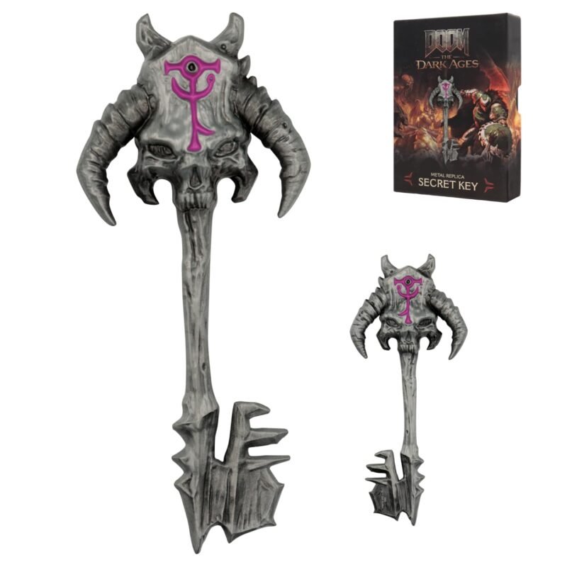 doom the dark ages metal key replica