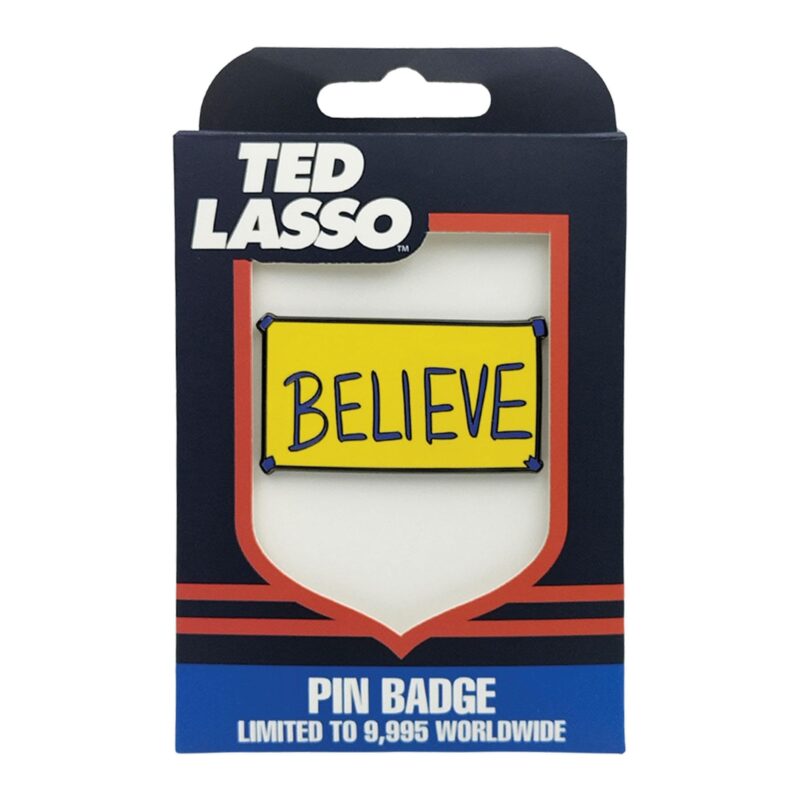 ted lasso gift,ted lasso merchandise uk,ted lasso enamel pin,officially licensed ted lasso merchandise,ted lasso believe pin