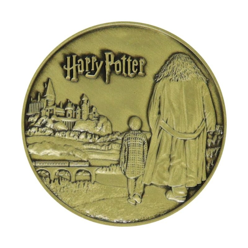 Harry Potter Hagrid collectible coin,Harry Potter limited edition coin UK,Rubeus Hagrid collectible UK,Harry Potter memorabilia UK,Wizarding World collectible coin,Harry Potter gifts UK,limited edition Harry Potter collectible,Hagrid gift for Harry Potter fans,limited edition Wizarding World merch,Hagrid merchandise UK,Harry Potter numbered collectible