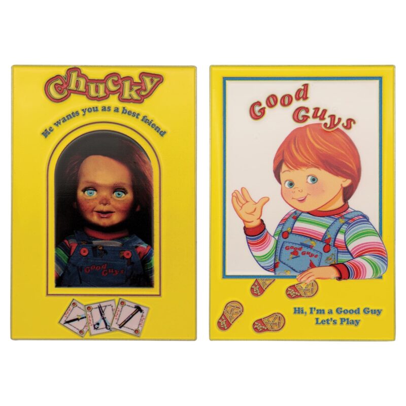 Chucky limited edition metal collectible