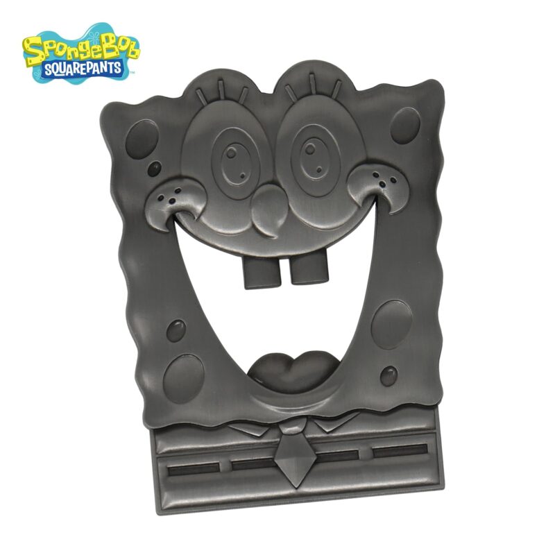 SpongeBob SquarePants bottle opener,SpongeBob bottle opener UK,SpongeBob gifts for adults,SpongeBob kitchen accessories,novelty bottle opener UK,magnetic bottle opener fridge,SpongeBob bar accessories,SpongeBob merchandise UK,funny bottle opener gift UK,retro cartoon gifts UK