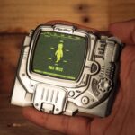 fallout pip-boy ingot,fallout metal collectible,fallout numbered collectible,vault-tec merchandise,fallout collector gift UK,pip-boy metal ingot,officially licensed fallout metal collectible