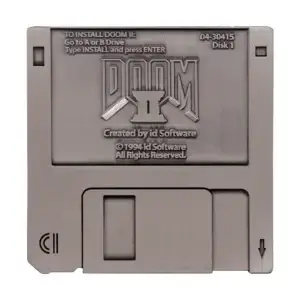 Doom II floppy disk replica