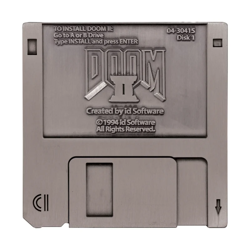 Doom II floppy disk replica