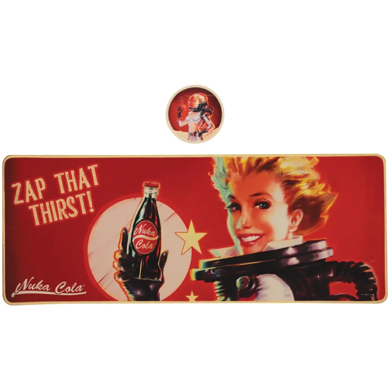 fallout nuka-cola desk pad