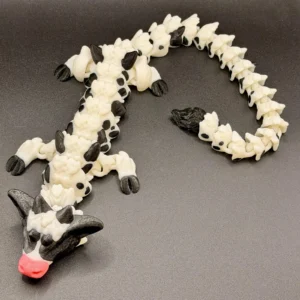 3D printed cow dragon toy