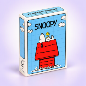 Snoopy playing cards box