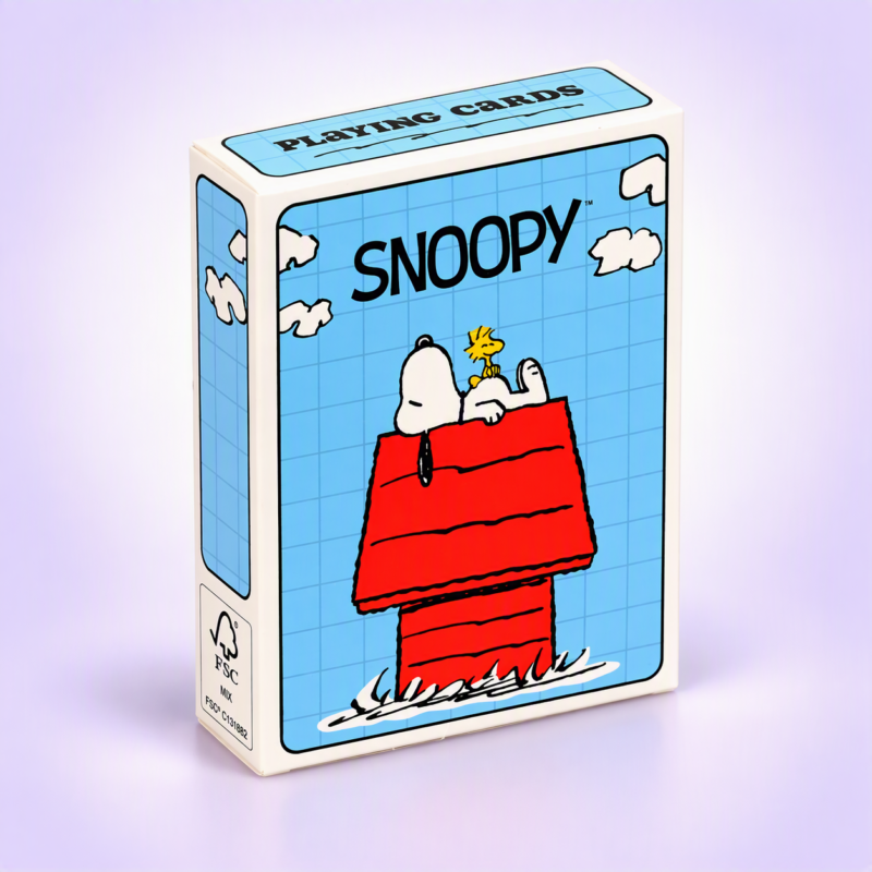 designer (9) Snoopy playing cards box