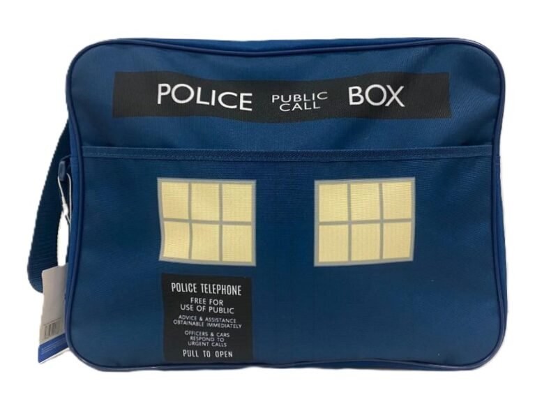 Doctor Who TARDIS messenger bag