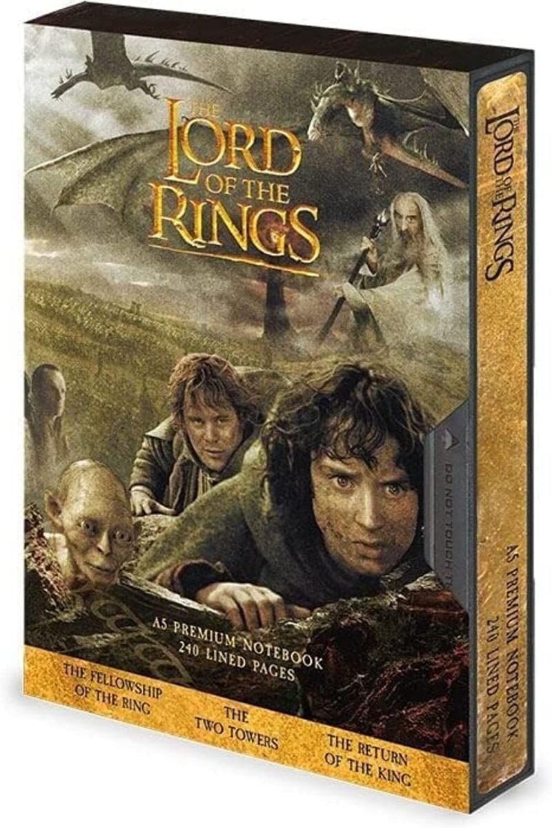 Lord of the Rings notebook