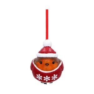 Robin Winter Warmth Hanging Ornament