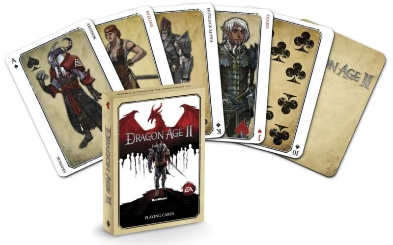 Dragon Age II playing cards