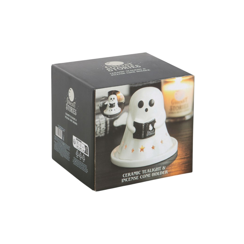 ghost tealight holder