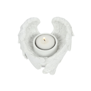 Glitter Angel Wing Candle Holder – Tealight Holder