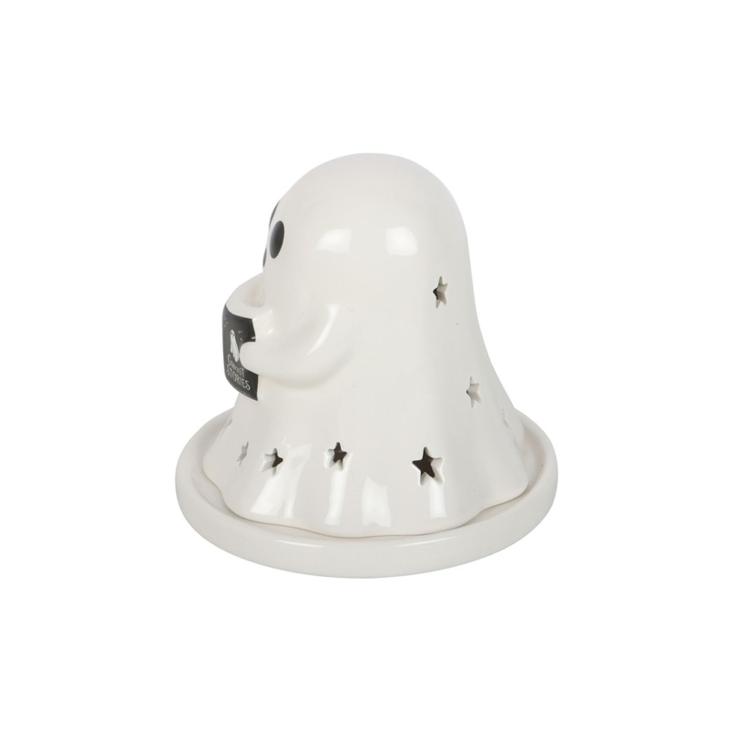 ghost tealight holder