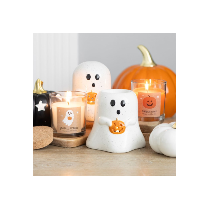pumpkin tealight holder
