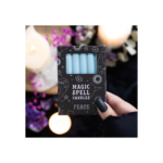 Set of 12 Light Blue 'Peace' Spell Candles