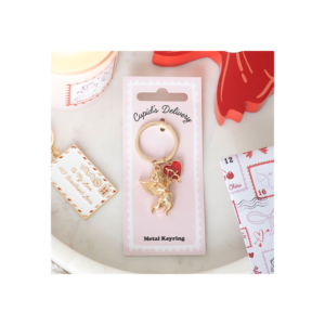 Cupid's Delivery Cherub Keyring