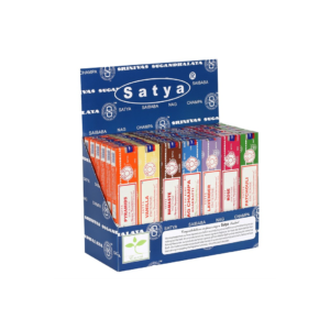 Satya Incense Sticks Display Box Starter Pack- 3 (6/12)