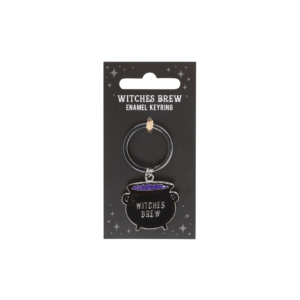 Witches Brew Cauldron Keyring