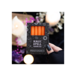 Set of 12 Orange 'Confidence' Spell Candles