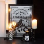 gothic candle holder