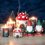 mushroom tealight holder