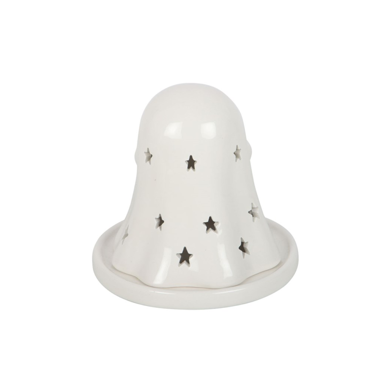 ghost tealight holder